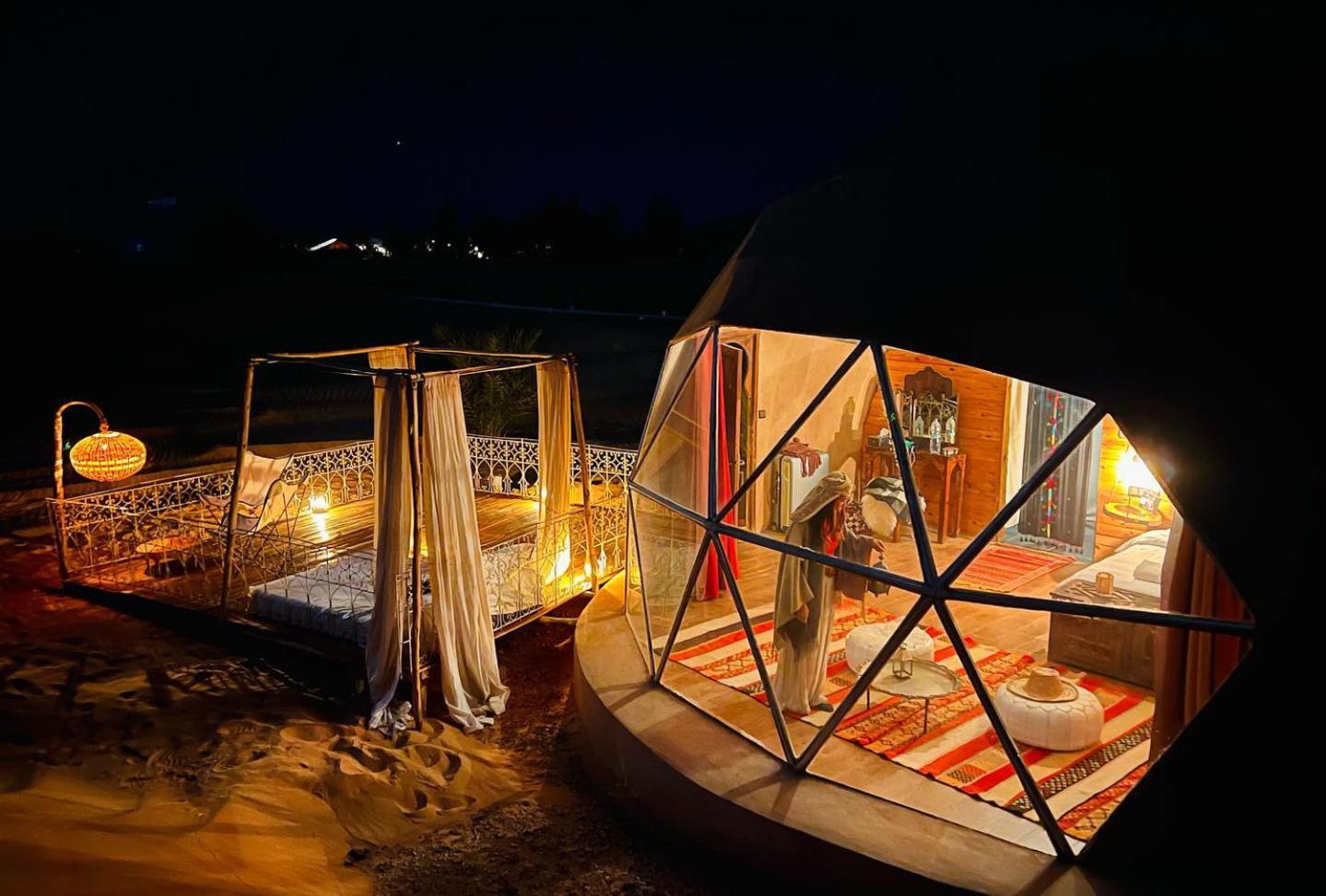 Sunrise Sahara Camp Hotel Merzouga Exterior photo